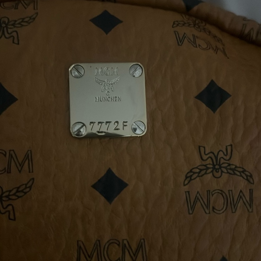 Brand new mcm book bag I haven’t wore it that much  very nice condition .